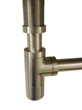 Brushed Stainless Steel Bottle Trap